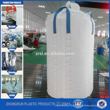 single trip FIBC bag pp jumbo bag popypropylene container bag for korea market